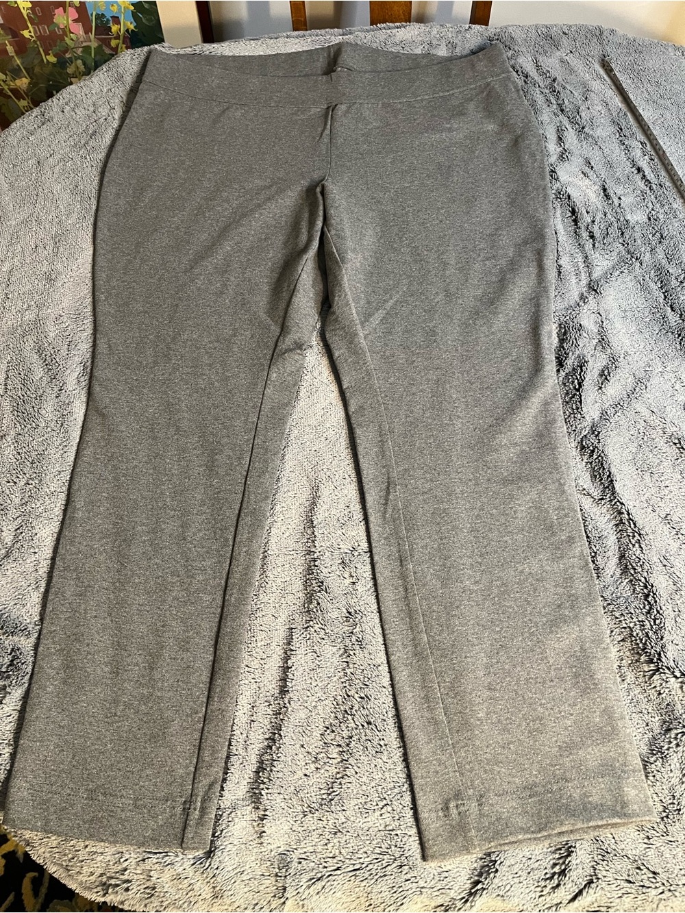 Lands End Starfish Slim Leg Women’s 2X Charcoal Gray - Picture 9 of 10
